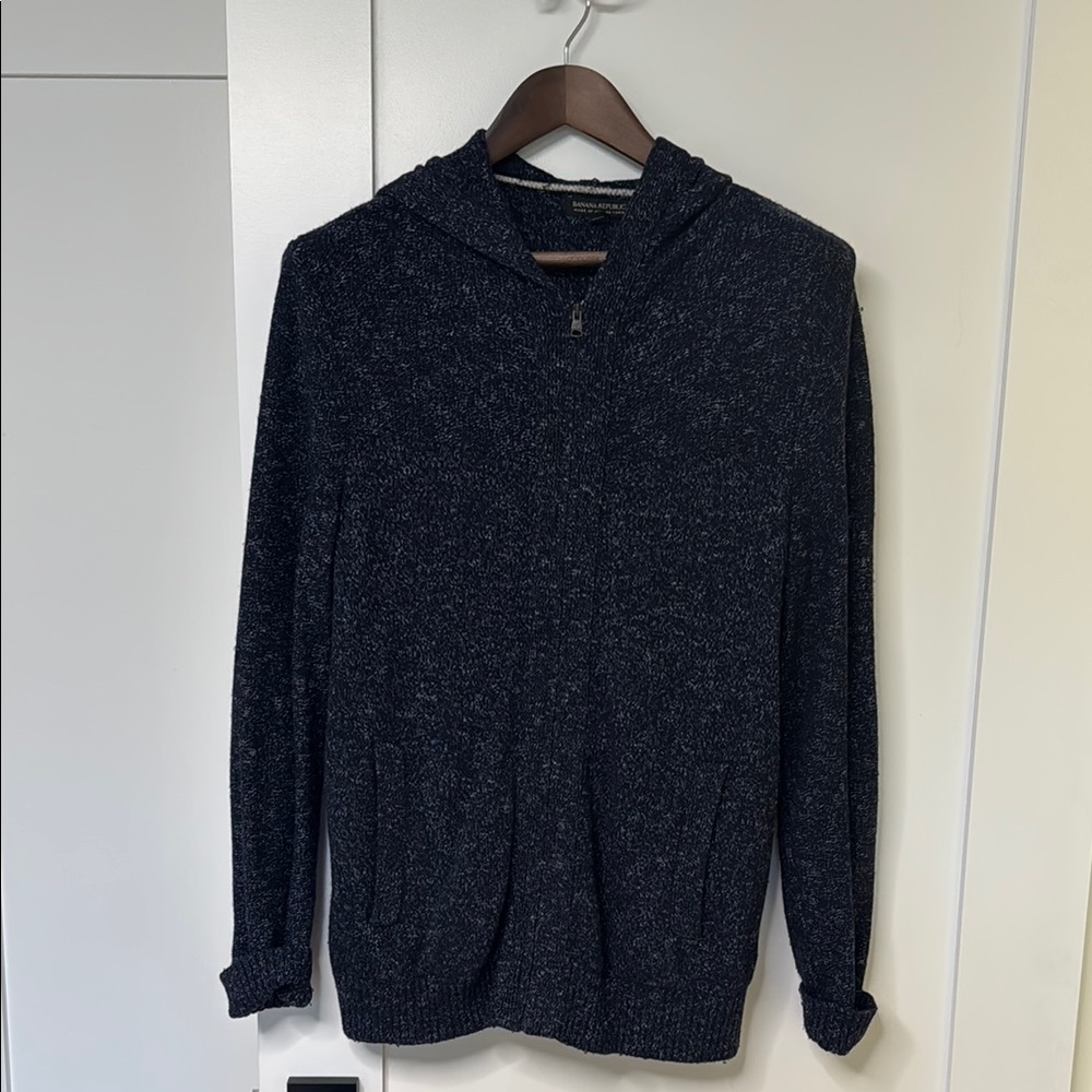 Banana Republic Men's Navy Hoodie